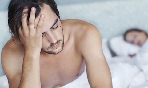 La consecuencia de la prostatitis puede ser la falta de función eréctil en los hombres.