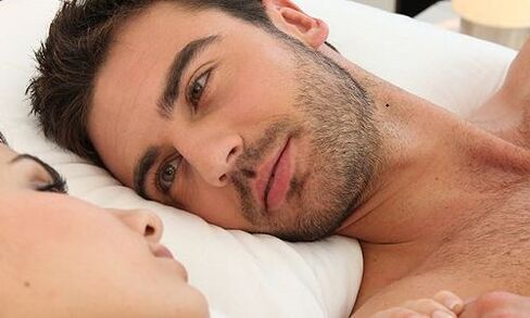 Vida sexual de un hombre con prostatitis.